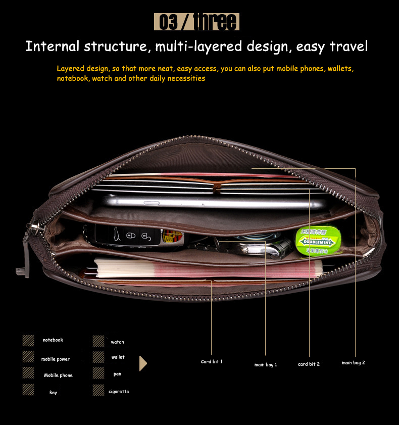 Dompet Pria Anti Theft Password Model Panjang